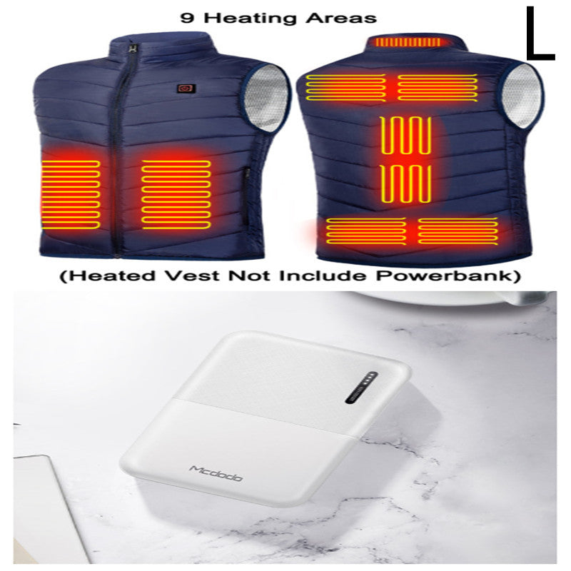 Heating Vest Mobile Power Bank