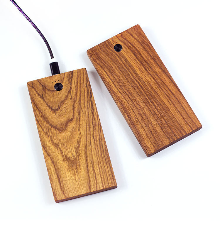 Wooden Handicraft Power Bank