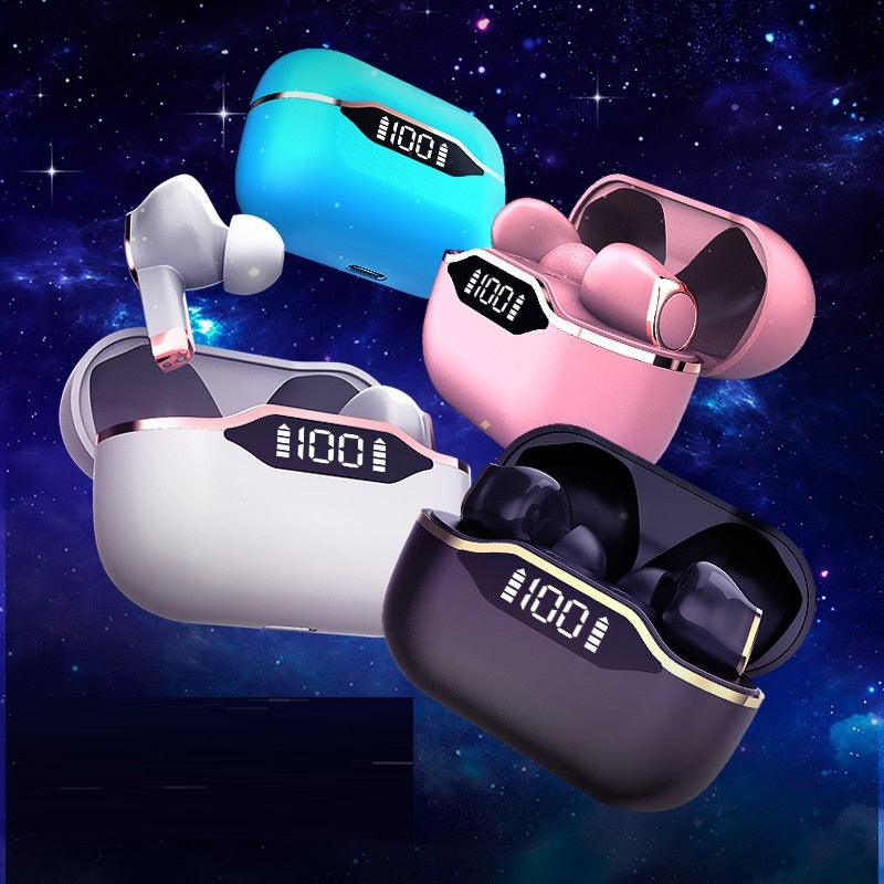 TWS Earphones with LED Display
