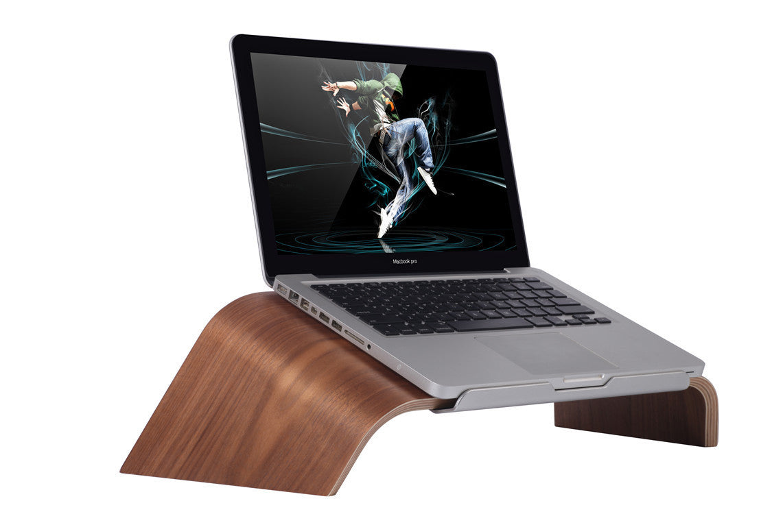 Wooden Laptop Tilt Macbook Stand