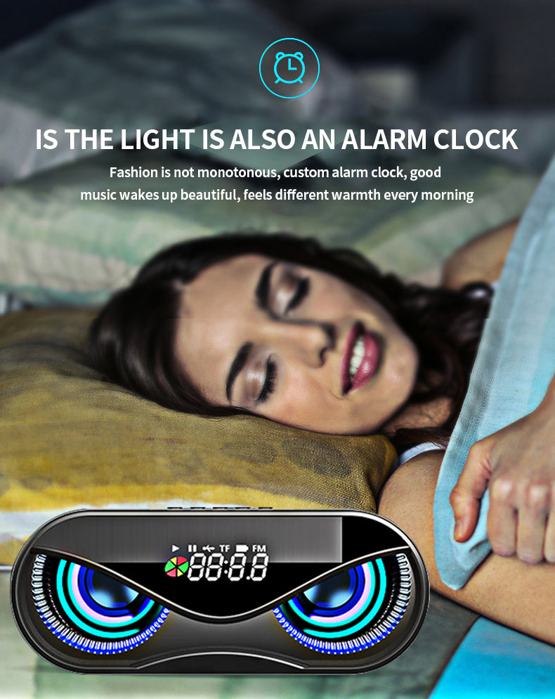 Colorful lights Bluetooth speaker