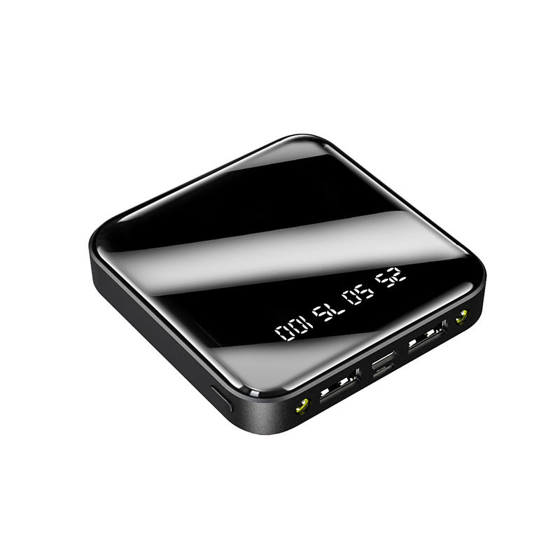 Portable Mirror Digital Display Power Bank