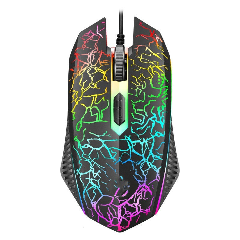 Mouse Keyboard Luminous Game Set
