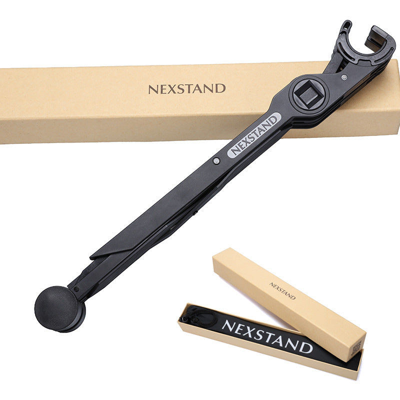 Folding portable laptop stand