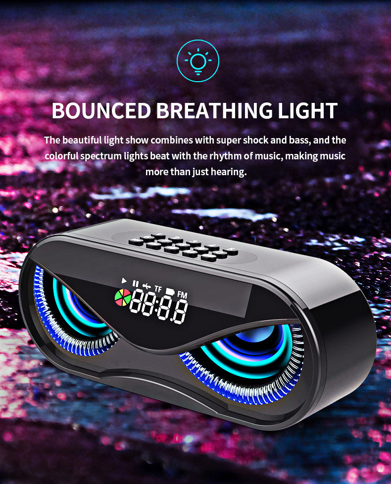 Colorful lights Bluetooth speaker