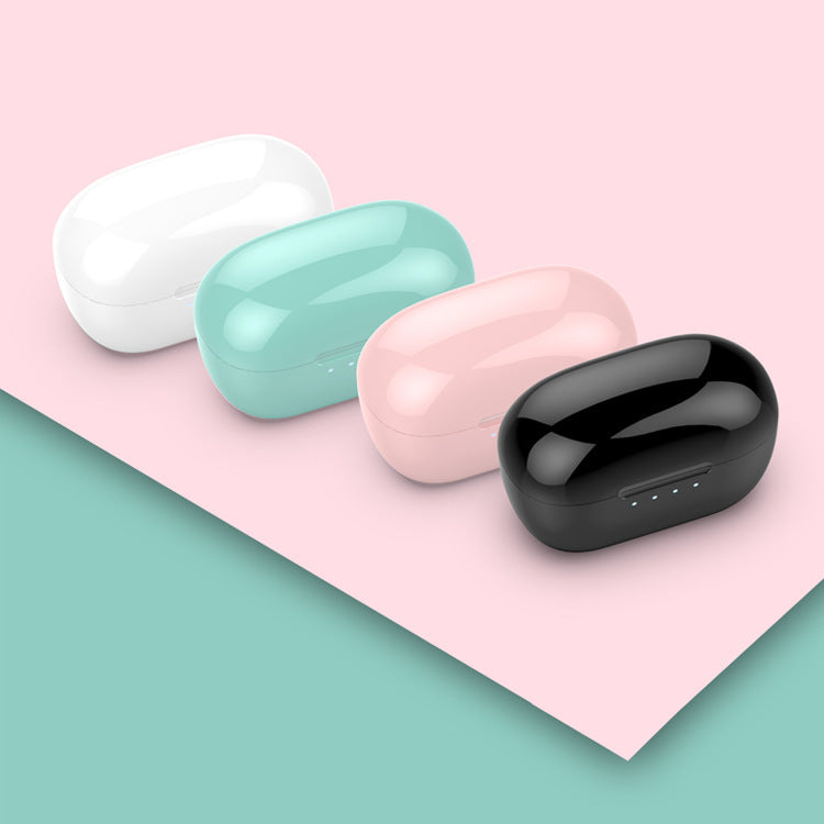 Music Black Earbud Bluetooth Headset